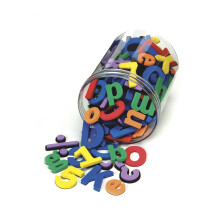 Chenille Kraft 4357 Wonderfoam Magnetic Alphabet Letters Assorted Colors. 105,-/pakke