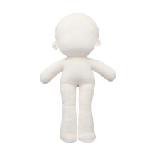 niannyyhouse 10cm 13cm 15cm 20cm 30cm 40cm pluche pop effen glanzend staand zittend humano?de knuffels aankleden draagbare kleding (30cm-zonder s