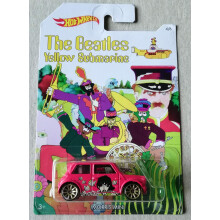 Hot Wheels 2016 The Beatles 50th Anniversary Yellow Submarine Morris Mini 4/6 Rosso