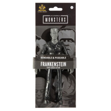 The Noble Collection Bendable Universal Monsters Frankenstein (svart och vit)