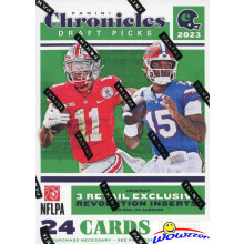 2023 Panini Chronicles Draft Picks NFL Football Trading Cards Blaster Box