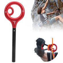 Aluminum Alloy Climbing Descender, 234x78x13mm, 150kg Load