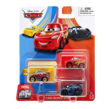 Disney Cars Mini Figuren, 3-Pack