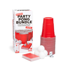HVAD MINDER DU? Buzzed Party Pong Bundle - Udend?rs og indend?rs drikkespils?t til voksne polterabendfavorit med forsyninger og instruktioner til
