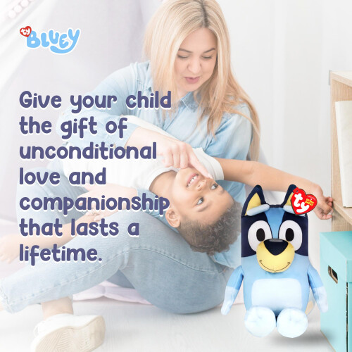Ty TY Bluey Chilli The Dog Childrens Soft Plush 2
