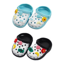 niannyyhouse 20 cm Plys dukke hul sko L?ngde 5,5 cm 8 tommer dukke t?fler Strandsko Dress Up (a-3)