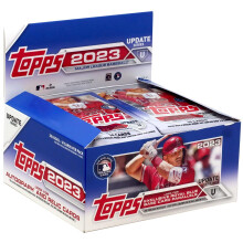 Caja de visualizaciσn minorista de actualizaciones de bιisbol Topps 2023