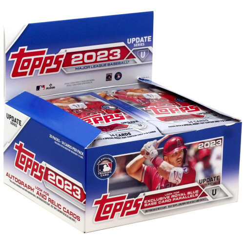 2023 Topps Baseball Updates Retail Diplay Box