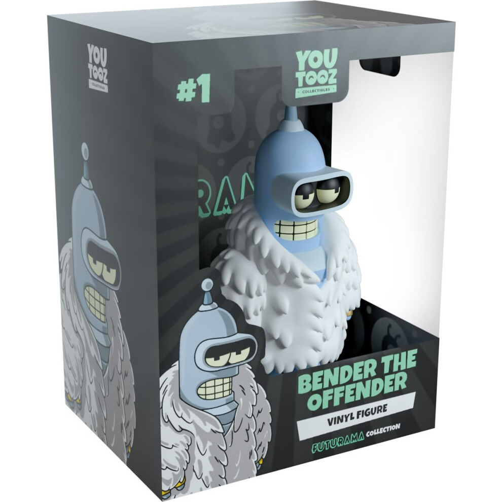Photos - Action Figures / Transformers Youtooz Futurama Bender the Offender 5.3"""" Vinyl Figure Collectible Bender the Offender from Futurama 810122549147