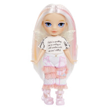 Rainbow High Littles Fate delle Fate + Pet - Opal, Bambola Piccola 5.5" e Gufo Fantastico con Ali Intercambiabili