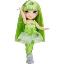 Rainbow High Littles Fate delle Fate Arcobaleno + Animale - Verde Smeraldo 5.5" Bambola Articolata & Drago Fantastico
