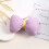 Conjunto de Roupas para Bonecas 17cm (sem boneca), Laço e Colar de Pérolas e Vestido de Renda (Roxo) 3