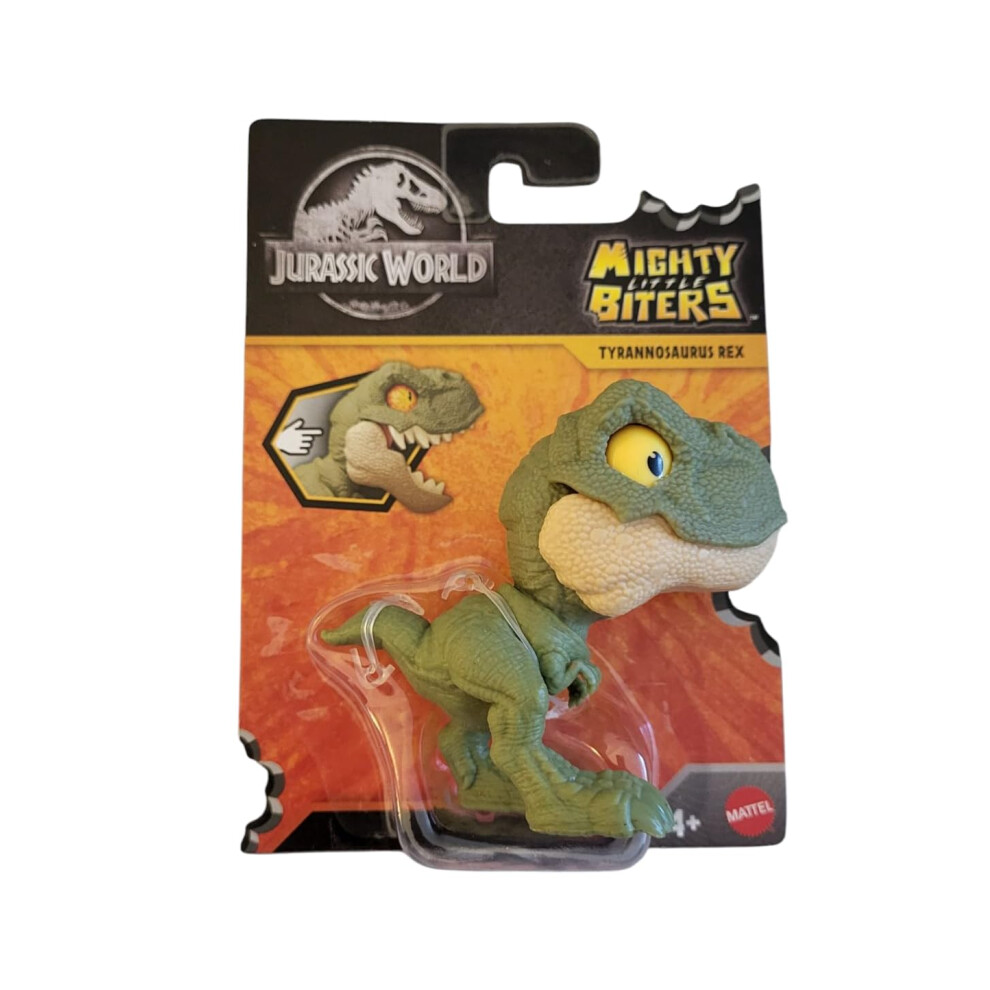 Jurassic World Mighty Little Biters Dinosaur Action Figure (Tyrannosaurus Rex)