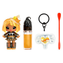 Yummiland x Halloween Lip Gloss Doll - Blair Treats com DIY Lip Gloss + Chaveiro, Brincadeira Cosmética, Coletável Halloween