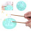 5,5 Zoll Cyan Stahlzungen-Ethertrommel mit Handpan-Tasche 16