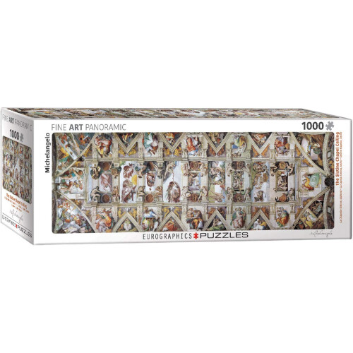 Eg60100960 - Eurographics Puzzle 1000 Pc - Sistine Chapel by Michelangelo