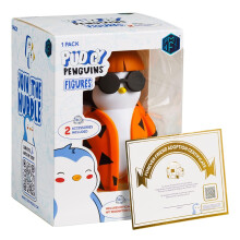 Figurky Pudgy Penguins (Bowlcut Billy) - 5 palcová prémiová sběratelská figurka