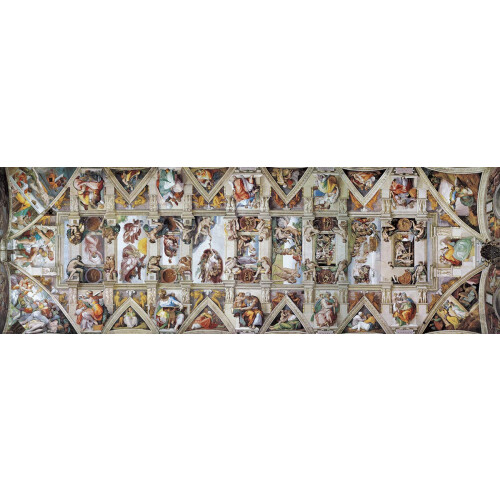 Eg60100960 - Eurographics Puzzle 1000 Pc - Sistine Chapel by Michelangelo 1