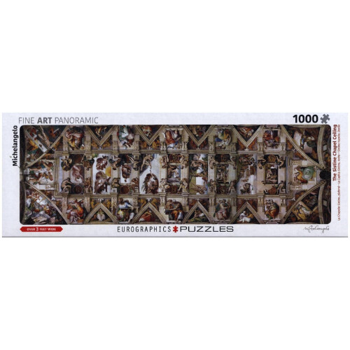 Eg60100960 - Eurographics Puzzle 1000 Pc - Sistine Chapel by Michelangelo 2