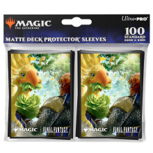 Ultra PRO - Final Fantasy x Universes Beyond Gysahl Greens Fundas protectoras de baraja de 100 quilates para Magic: The Gathering | Accesorios pa