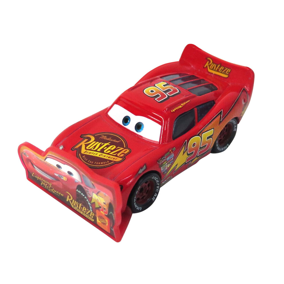 Disney Disney/Pixar Cars Diecast Lightning Mcqueen With Sign Vehicle