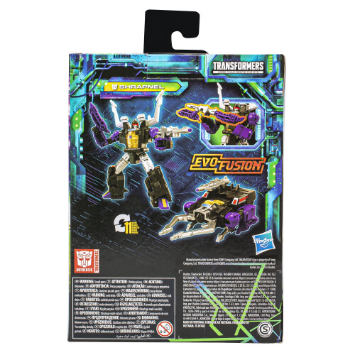 Transformers Transformers Legacy Evolution Deluxe Shrapnel, 5.5-tum, Actionfigur för 8 år och äldre 2