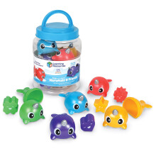 Snap-n-Learn Narwhals and Friends, Baby Toddler Toys, Preschool Learning Activities, Learning and Education toys, 15-Piece, Ages 18 Months+