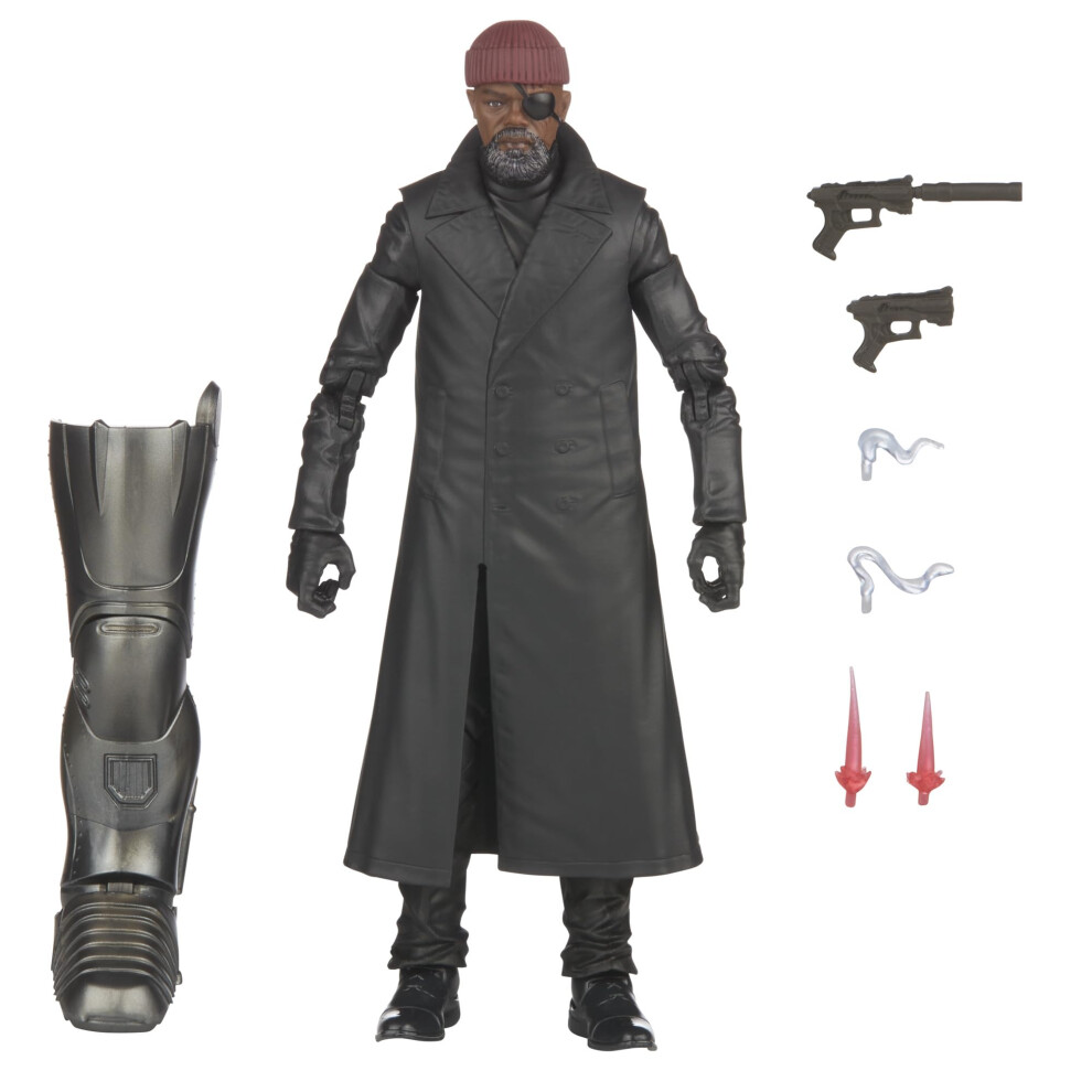 Marvel Hasbro Secret Invasion Legends Action Figure Nick Fury / Baf: Hydra Stomper 15 Cm