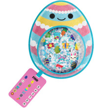 BIZYBOO Easter Egg Busy Bag Scavenger Hunt Rejtett trgyak keresse rzkszervi egyezo jtk gyerekeknek 2 ves kortl (kk)