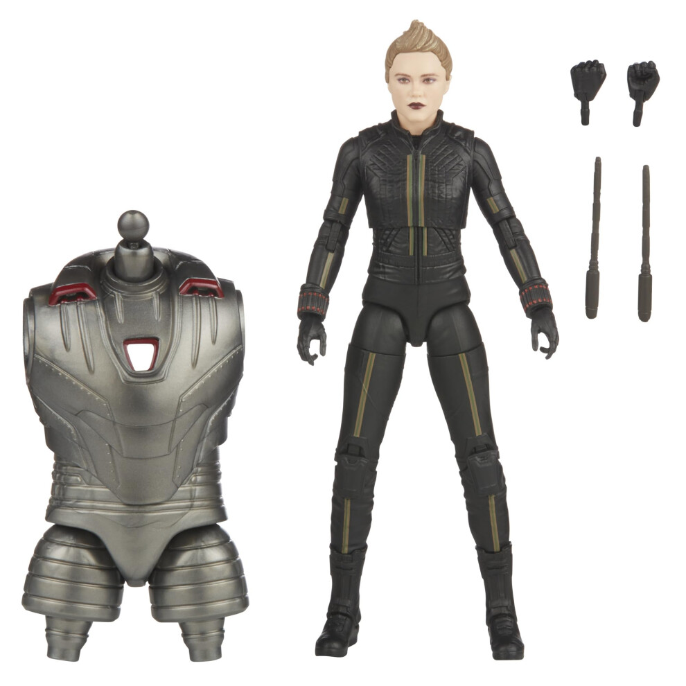 Marvel Hasbro Hawkeye Legends Action Figure Yelena Belova / Baf: Hydra Stomper 15 Cm