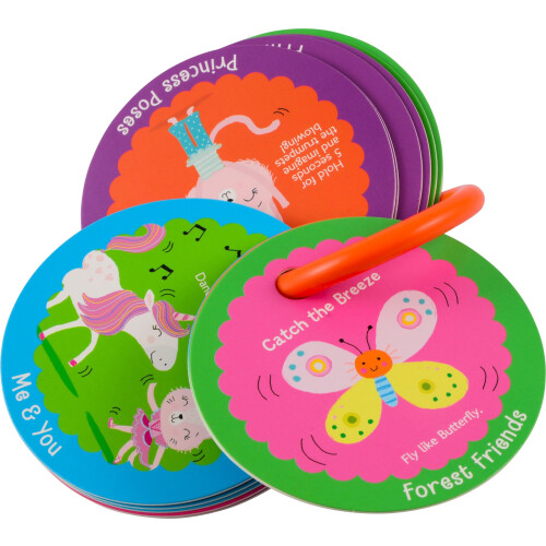 Κάρτες Δράσης MOLLYBEE KIDS για Παιδιά, Χορός και Παιχνίδι για Κορίτσια 3-4 Ετών 2