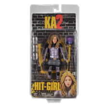 NECA Series 2 Kick Ass 2 Hit Girl Unmasked 7"""" Scale Action Figur
