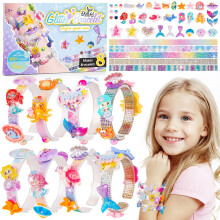 Eichhoo Kit per creare braccialetti dell'amicizia per ragazze di 5-12 anni, regali di compleanno, kit di arti e mestieri per bambini, giocattoli