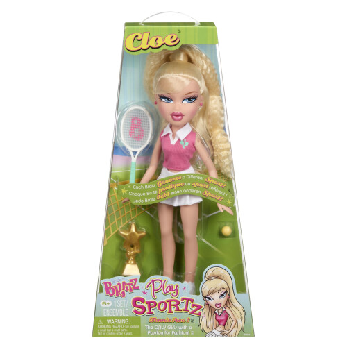Bratz Boneca Bratz Play Sportz Cloe com Acessórios, Ténis