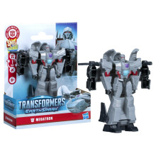 Transformers EarthSpark 1-Step Smash Changers Megatron 4-Inch Action Figure Robot Toys for Boys and Girls 6 and Up - Board Game