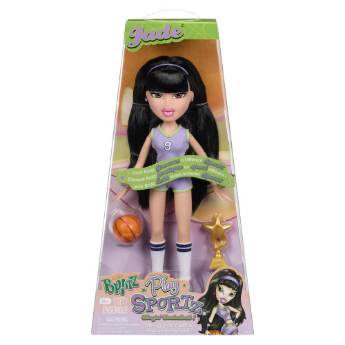 Bratz Bratz Play Sportz Jade Boneca de Moda com Acessórios, Basquetebol