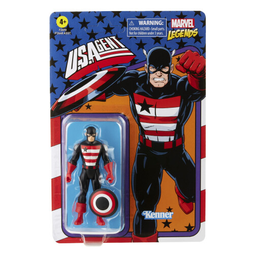 Marvel Hasbro Marvel Legends Retro Us Agent Action Figure 2