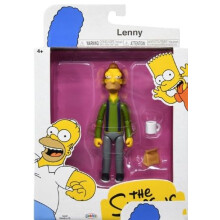 De Simpsons 5" Actiefiguur Lenny Leonard met Lunchtas & "Carl" Mok Golf #3