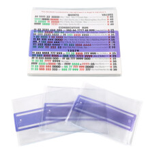 Set di Posizionamento per Mahjong (4 Trova Linee e 4 Maniche per Carte), Tracciamento Rapido delle Linee