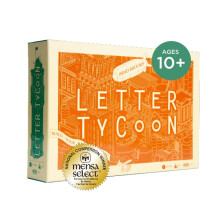 Letter Tycoon: Mensa Select strategiespel voor het bouwen van woorden voor gezinnen en vrienden vanaf 10 jaar, 2-5 spelers