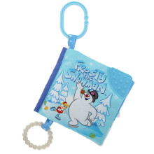 KIDS PREFERRED Warner Brothers Frosty The Snowman Soft Book - Zabawka podrσzna z gryzakiem dla noworodkσw i malych dzieci