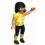 Conjunto de Futebol Amarelo e Preto 6pc para Bonecas de 18 Polegadas | Qualidade Premium & Design Moderno | Roupas para Bonecas 4