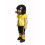 Conjunto de Futebol Amarelo e Preto 6pc para Bonecas de 18 Polegadas | Qualidade Premium & Design Moderno | Roupas para Bonecas 5