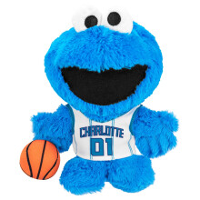 Bleacher Creatures Charlotte Hornets Sesame Street Koekiemonster 8" Kuricha - Official NBA Knuffel
