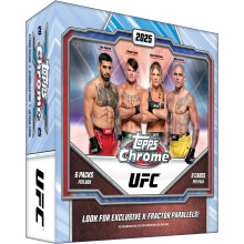 2025 Topps Chrome UFC - Originalverpackt - Mega Box