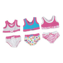Emily Rose 18 tommer dukket?j 6-delt Basics undert?jss?t | Kompatibel med 18"""" amerikanske pigedukker | USA Business