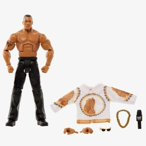 WWE WWE Elite Collection Greatest Hits The Rock Actionfigur 2
