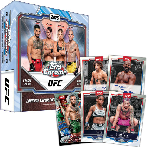 2025 Topps Chrome UFC - Originalverpackt - Mega Box 1