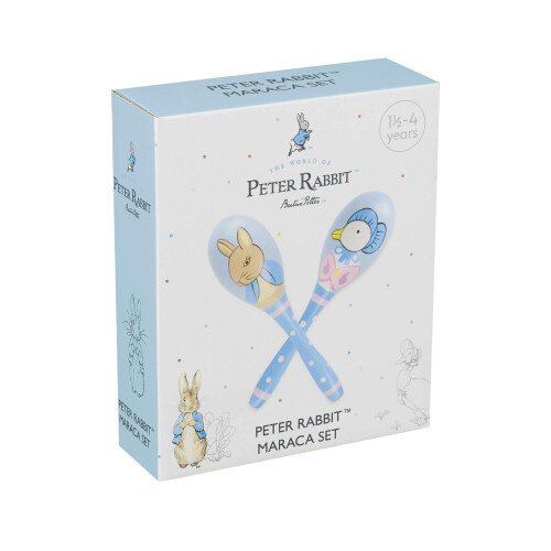Orange Tree Toys Peter Rabbit and Jemima Puddle - Duck Maracas Set 1