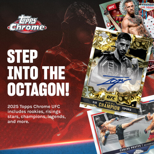 2025 Topps Chrome UFC - Originalverpackt - Mega Box 2